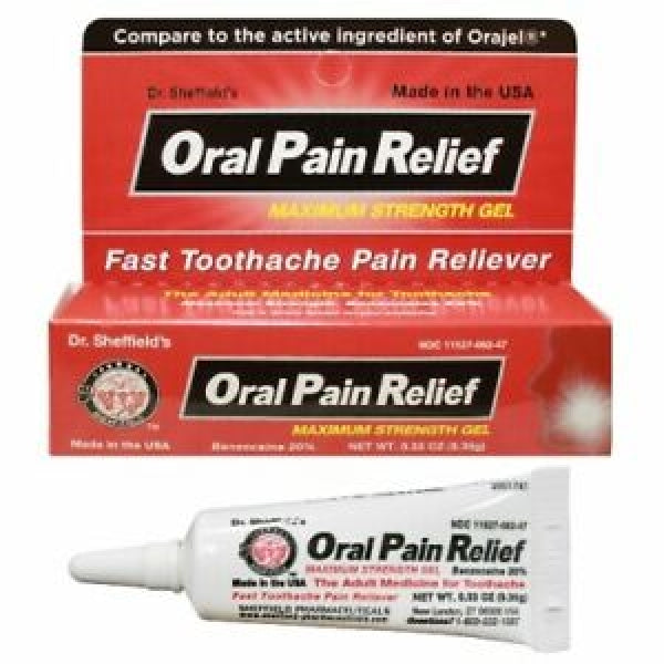 Dr.Sheffield Oral-Gel Maximum .33oz