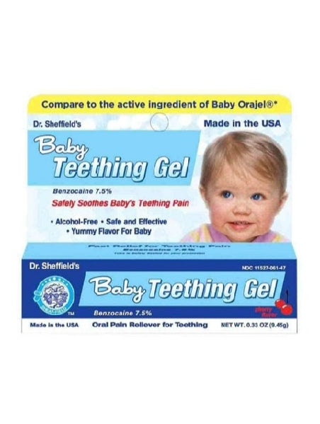 Dr.Sheffield Gel Baby Teething Cherry .3