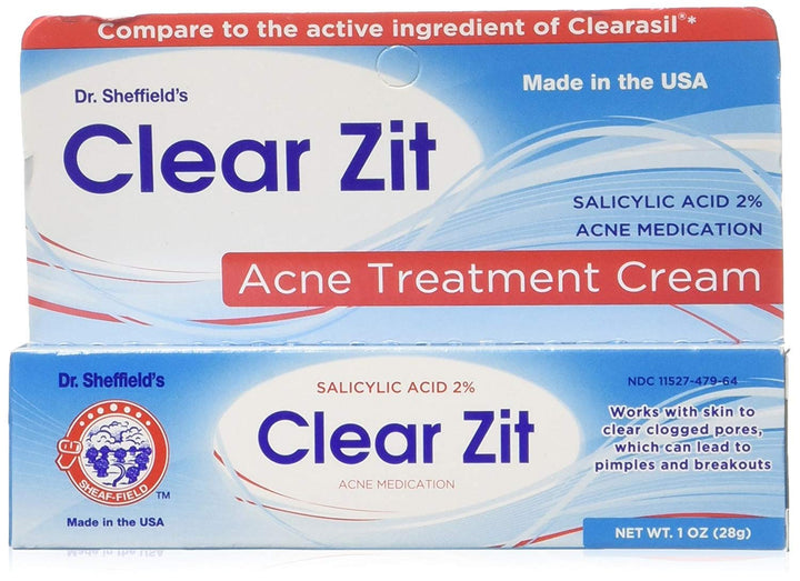 Dr Sheffield Cream Clear Zit 1oz