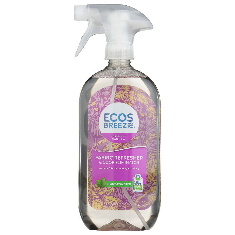 ECOS Breez Fabric Refresher & Odor Eliminator Lavender 591ML 20FL. OZ