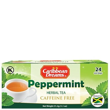 Caribbean Dreams Tea Peppermint 24's