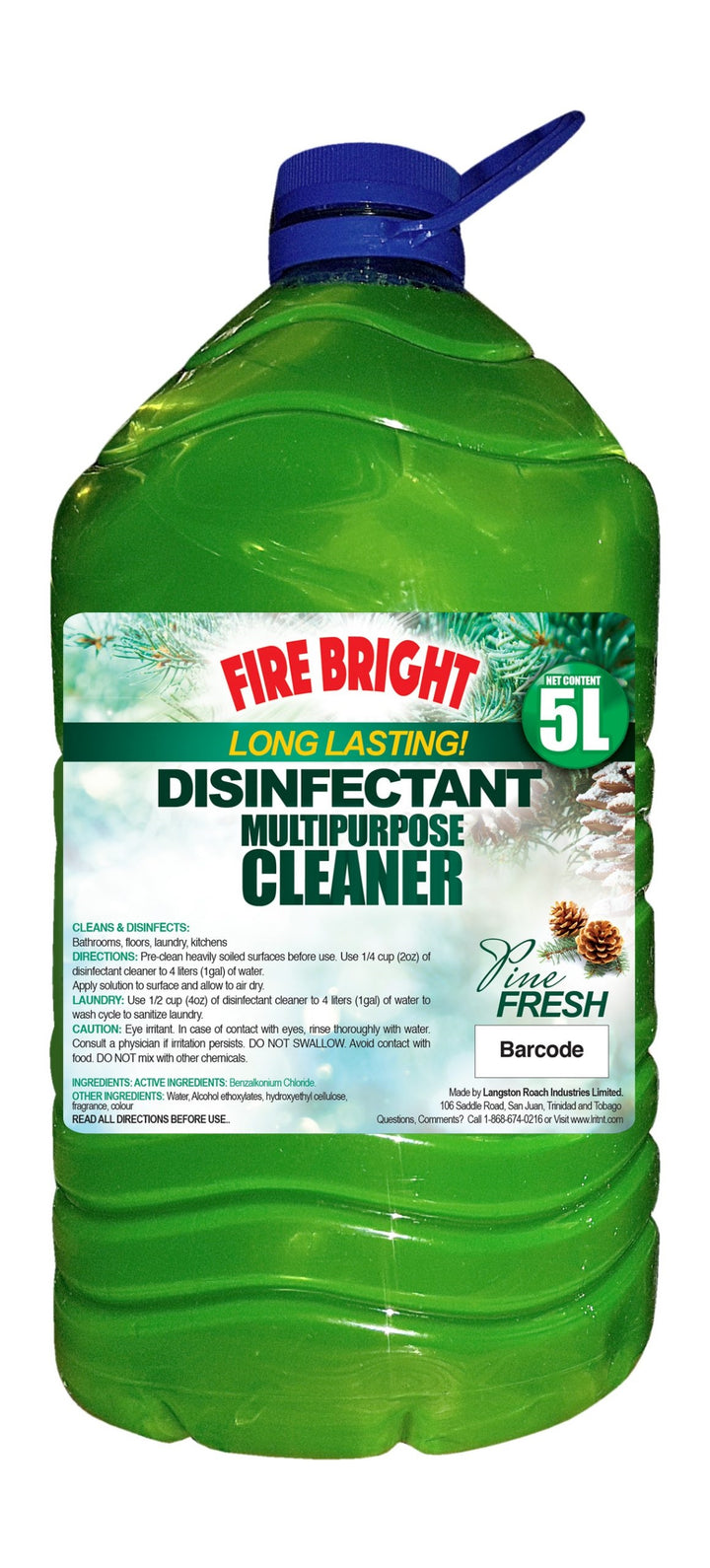 Fire Bright Disinfectant Pine 5L