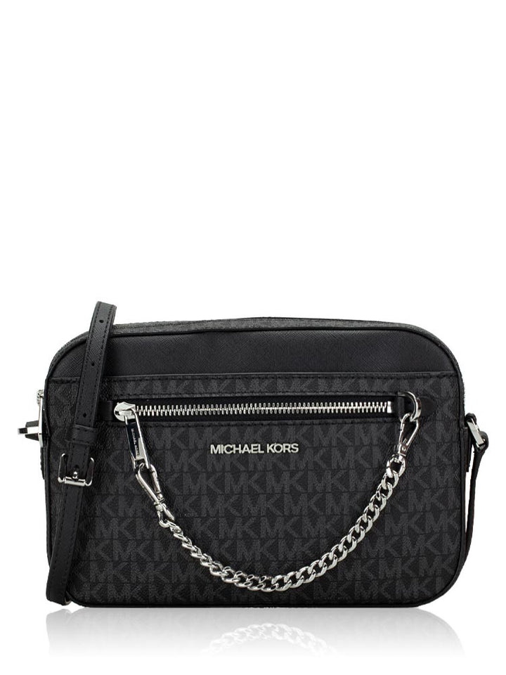 MICHAEL KORS Bag Jet Set Chain Pattern Brown / Black