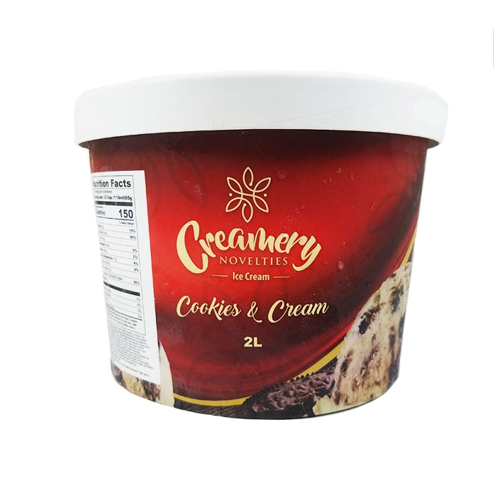 Creamery Ice Cream Cookies & Cream 2L
