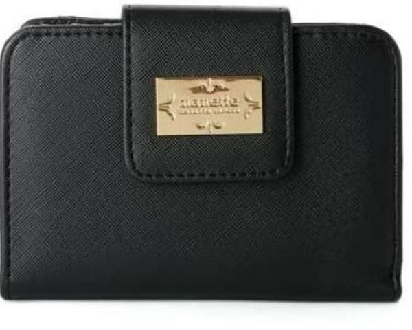NANETTE LEPORE Purse French Leather Coin Mini Pouch Change Wallet for Women Pink