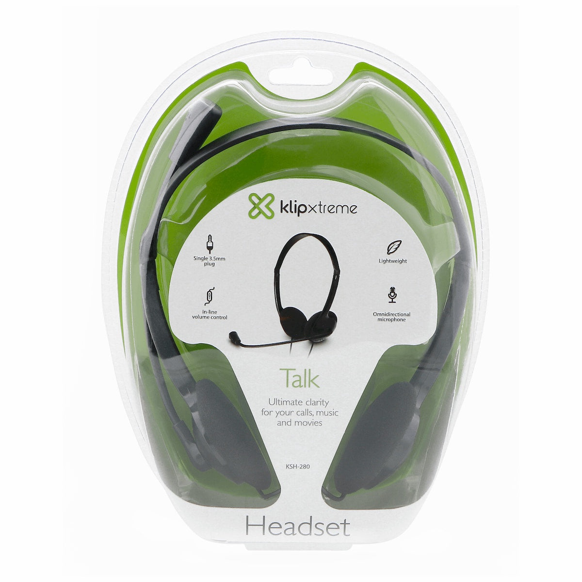 KLIPXTREME Computer Headset with Mic KSH-280