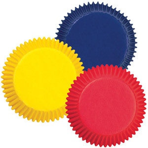 WILTON Baking Baking Cups 100PCS Mini Multicolor 415-1110