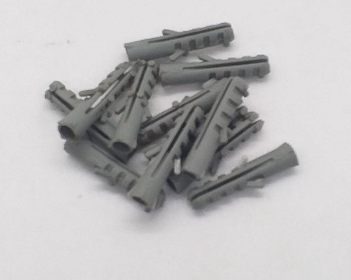 Wall Plug Gray 6MM X 24MM