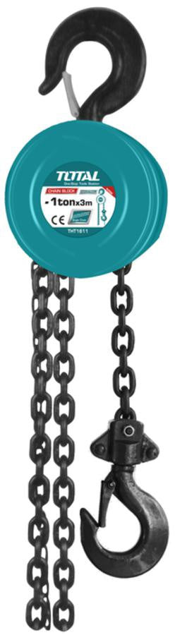 TOTAL Chain Block 1 Ton THT1611