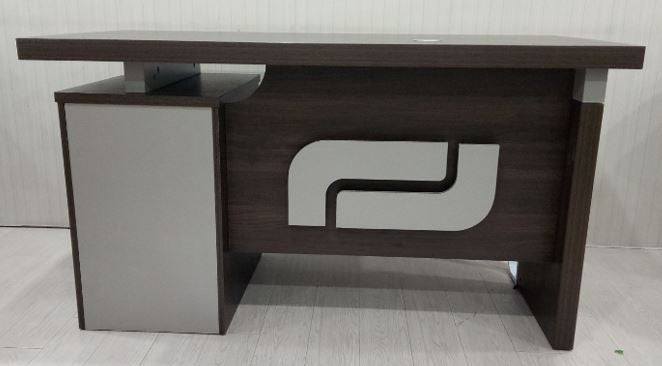 Office Desk Table Set YF081-120X 1.2M 1200X600X760MM A & B Wood and Metal