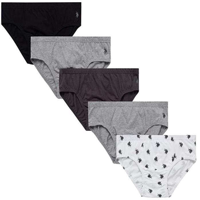 US POLO ASSN. Men Brief Us Polo Low Rise 5PACK