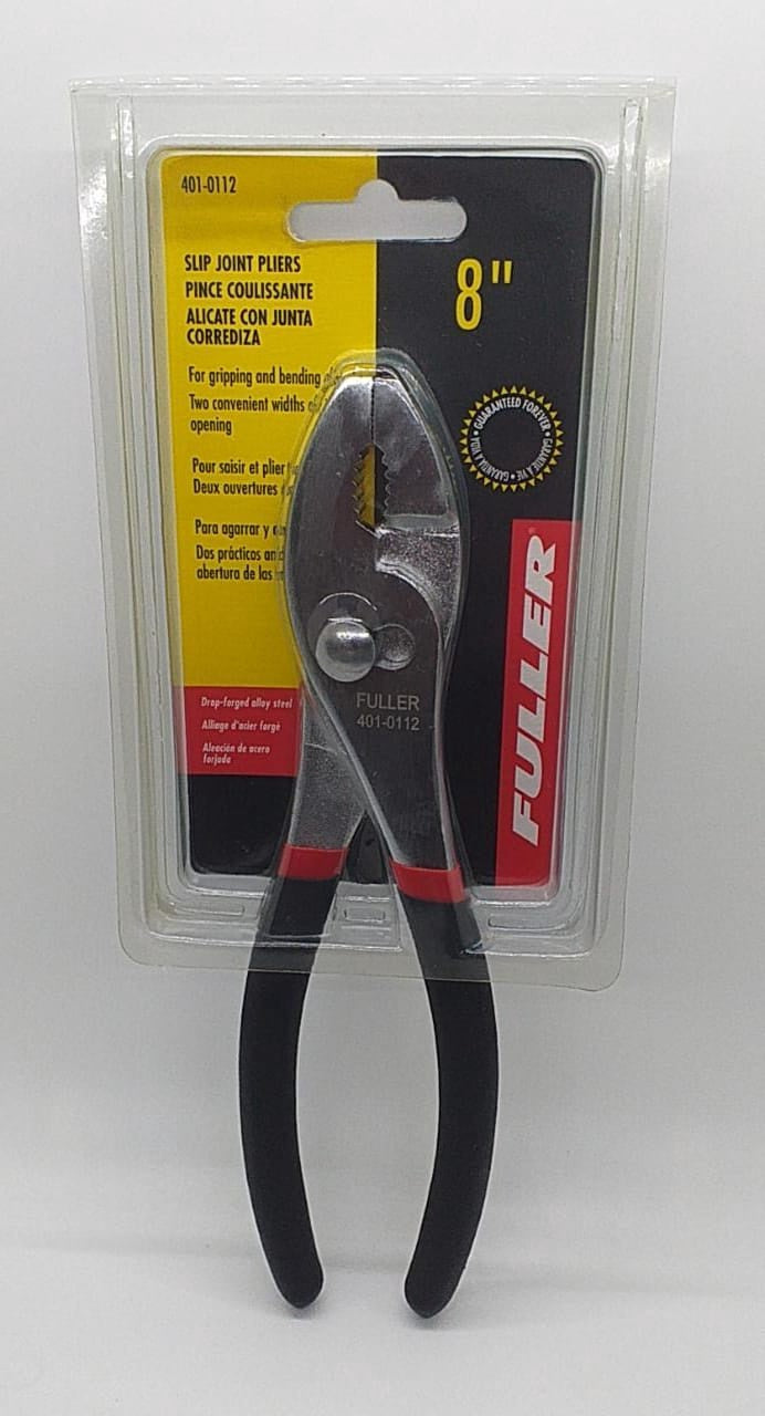 FULLER Pliers Slip Joint 8" 401-0112