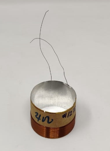 Speaker Coil 39 X 50MM Silver Back