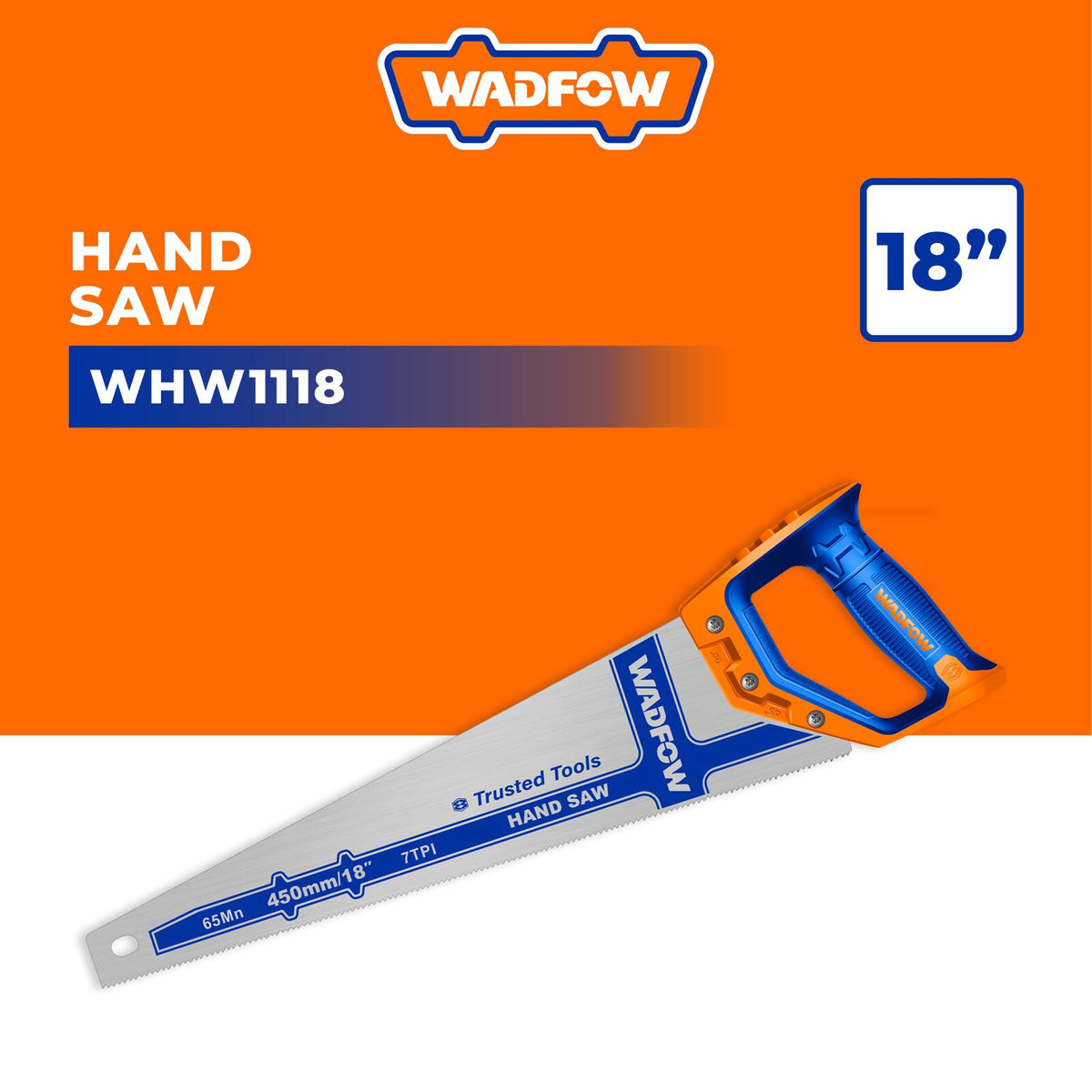 WADFOW Saw Hand 450MM WHW1118 18"