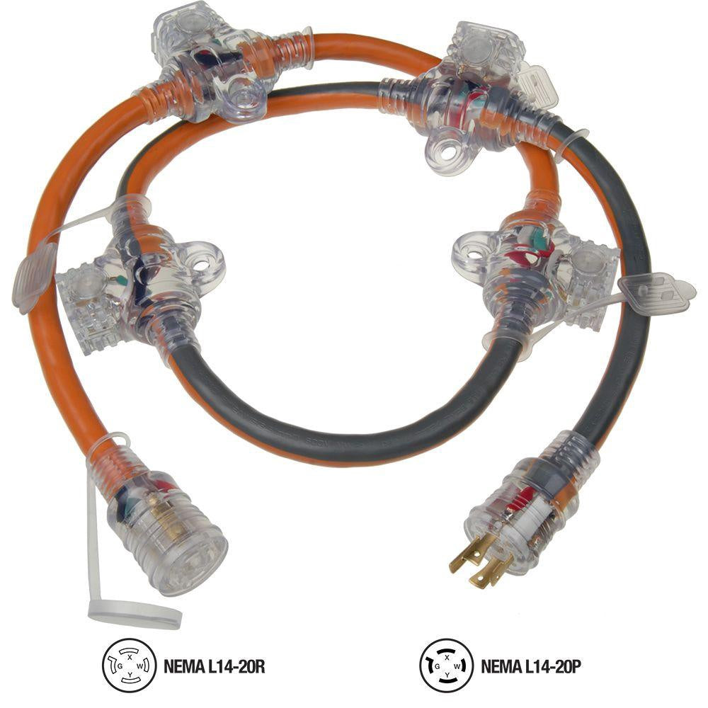 RIDGID Generator Curcuit Cord 5FT 615-16456H