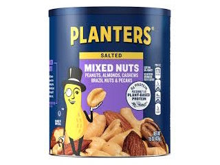 Peanuts Planters Mixed Salted 15oz
