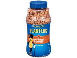 Peanuts Planters Dry Roasted Honey 16oz