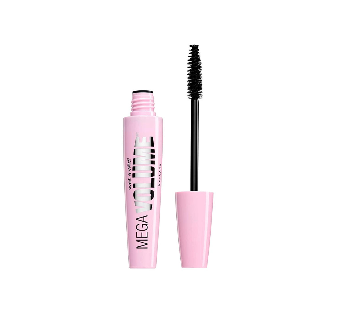 WET N WILD Makeup Mascara Mega Volume Very Black, 0.21OZ