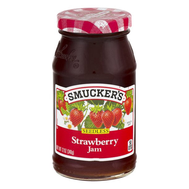 SMUCKER'S Strawberry Jam 12OZ 340G