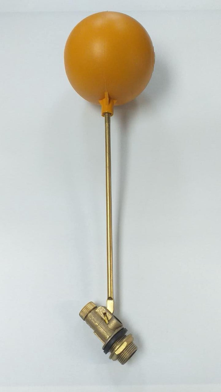 EURO Float Valve 3/4" Brass with 5" Orange Balll