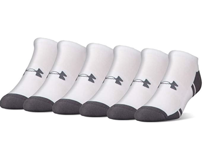 UNDER ARMOUR Men Socks Resistor 3.0 No Show 6-PAIRS