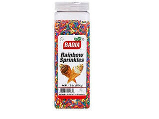 Badia Rainbow Sprinkles 680g