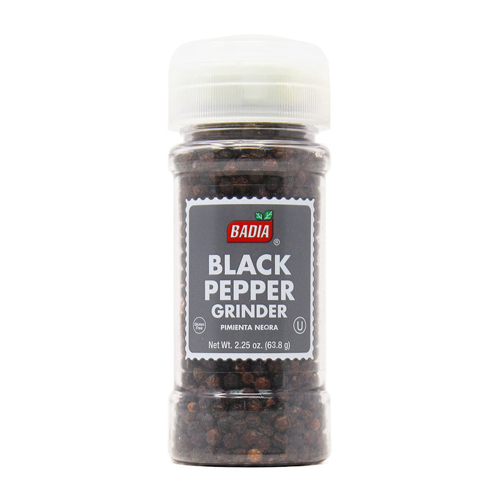 BADIA Black Pepper Grinder 2.25OZ 63.8G