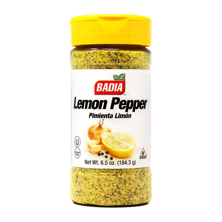BADIA Lemon Pepper 6.5OZ 184.3G