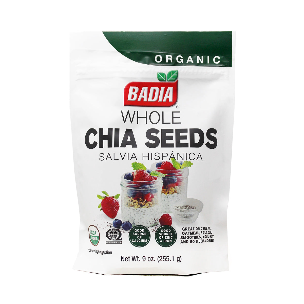 BADIA Chia Seeds 9OZ 255.1G