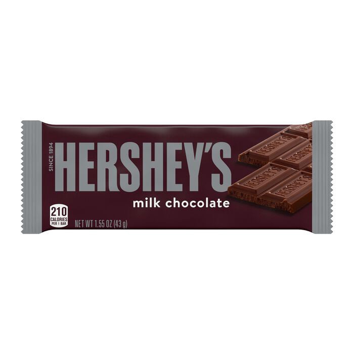 HERSHEY'S Milk Chocolate Bar 43G