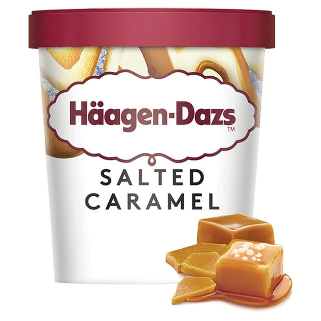 H Daz Ice Cream Salted Caramel 460 ml