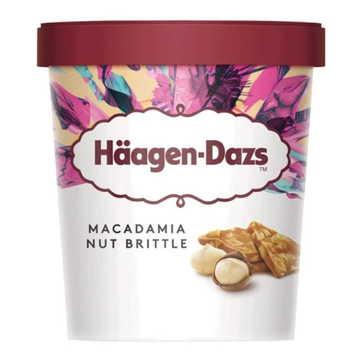 H Dazs Ice Cream Macad Nut Brittle 16oz