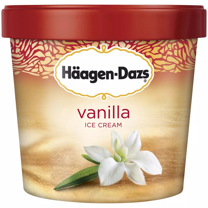 H Dazs Ice Cream Vanilla 1/2gal