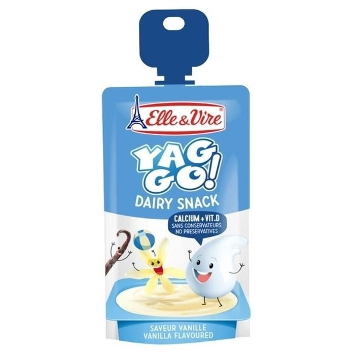 Elle& Vire Yaggo Snack KidsVanilla 80g