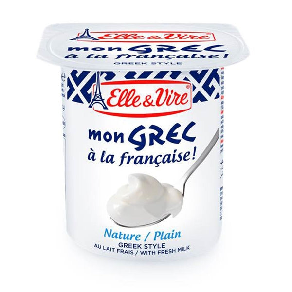 Elle & Vire Greek Yogurt Plain 125g