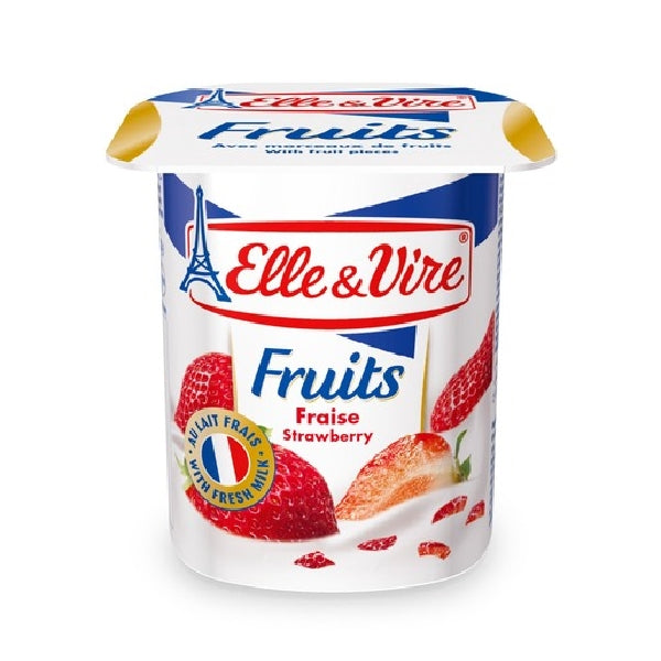 Elle&Vire Yogurt Sberry 125g