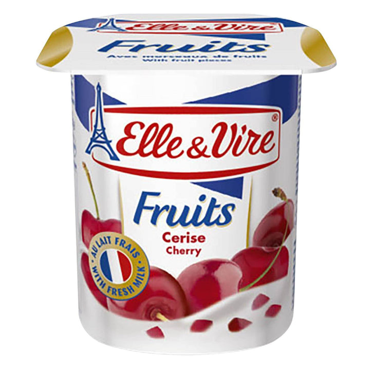 Elle&Vire Yogurt Cherry 125g