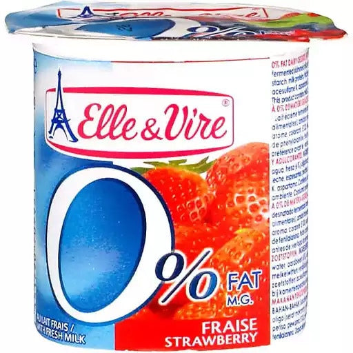 Elle&Vire Yogurt Sbry Lg 125g