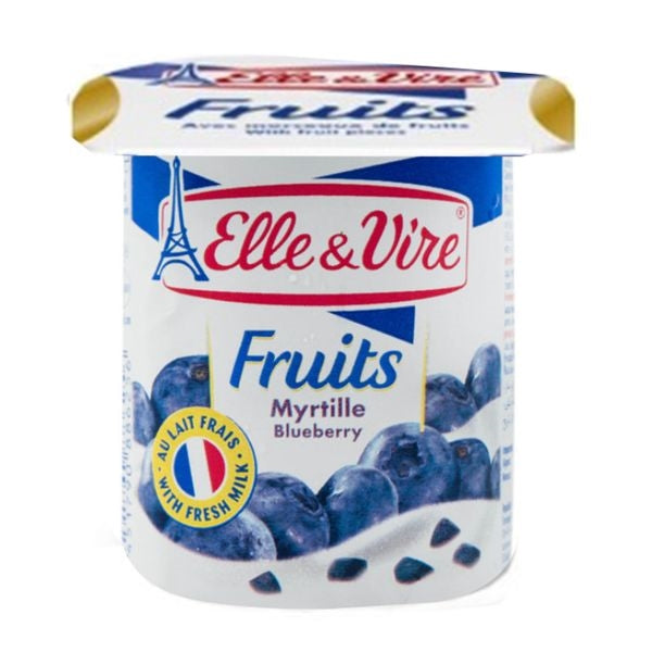 Elle&Vire Yogurt Blueberry 125g