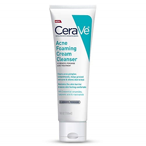 Cerave Acne Cream Cleanser 4% B P 5oz