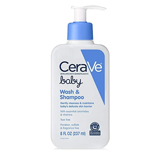 Cerave Baby Wash & Shampoo 8 FL OZ