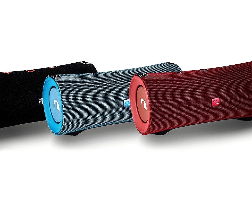 NAKAMICHI Music Box Bluetooth Punch Portable Wireless Speaker / Black / Black