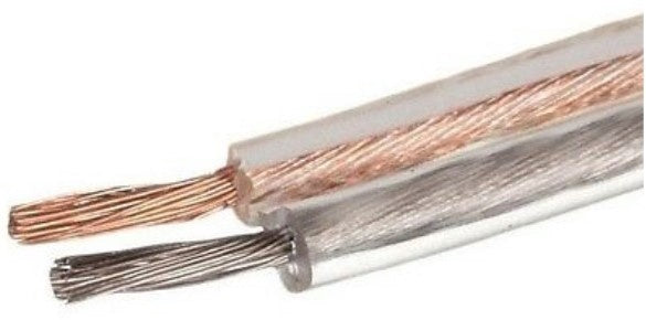 AUDIO PIPE Speaker Wire 14G Clear CABLE-14 Sold by Yard