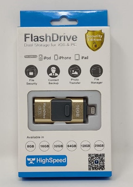 Computer Flash Drive 16GB USB 3.0 Lightning