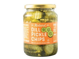 ROLAND (FOODS) Roland Dill Pickles Chips 24OZ 709ML
