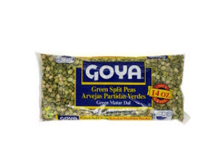 Dried Green Split Peas Goya 397g