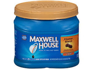 Maxwell House Ground Coffee Master Blend Light