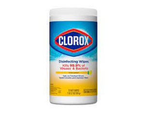 Wipes Clorox Crisp Lemon 75 wipes