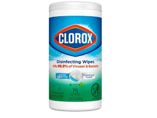 Wipes Clorox Fresh Scent 75 wipes