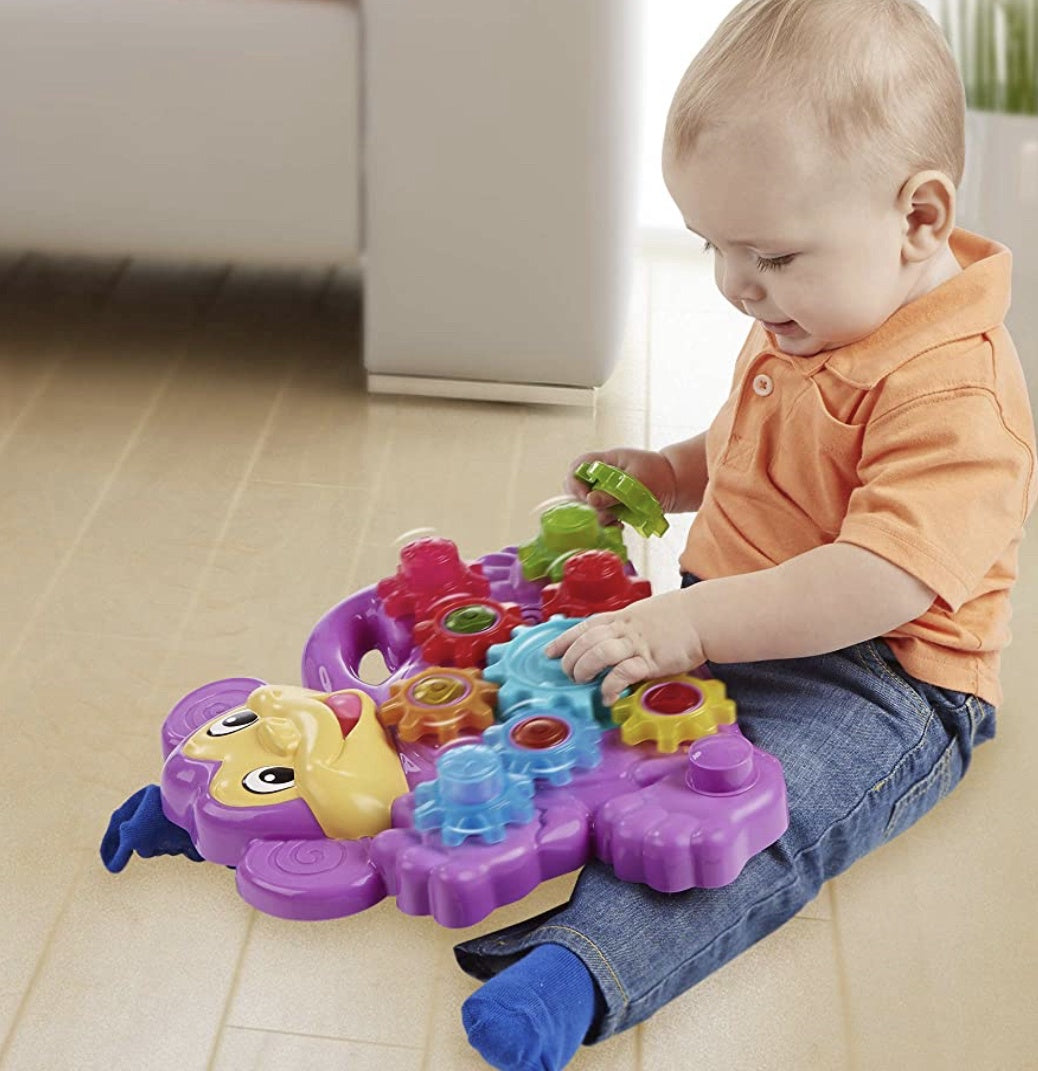 PLAYSKOOL Toy Stack N Spin Monkey Gears